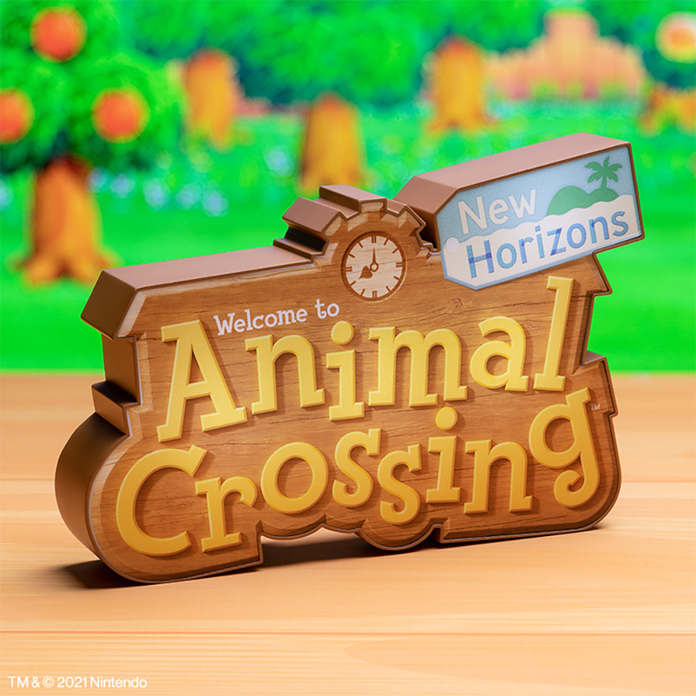 Paladone 23cm Animal Crossing Logo/Display Light Kids/Children Lamp
