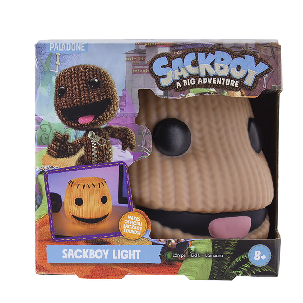 Paladone 12.6cm Little Big Planet Sackboy Light Kids Table Lamp w/ Sound