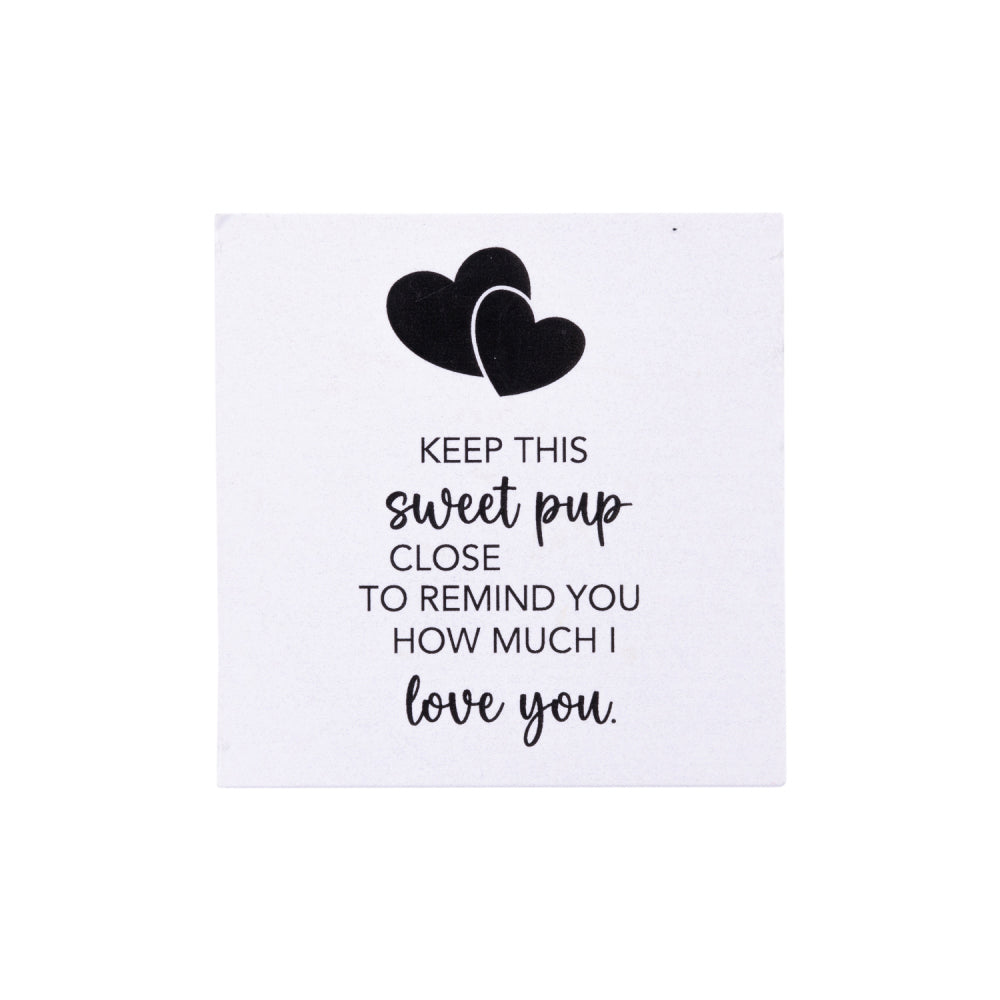 3PK Splosh Love Pocket Promise Puppy Poly Statue w/ Box 6cm