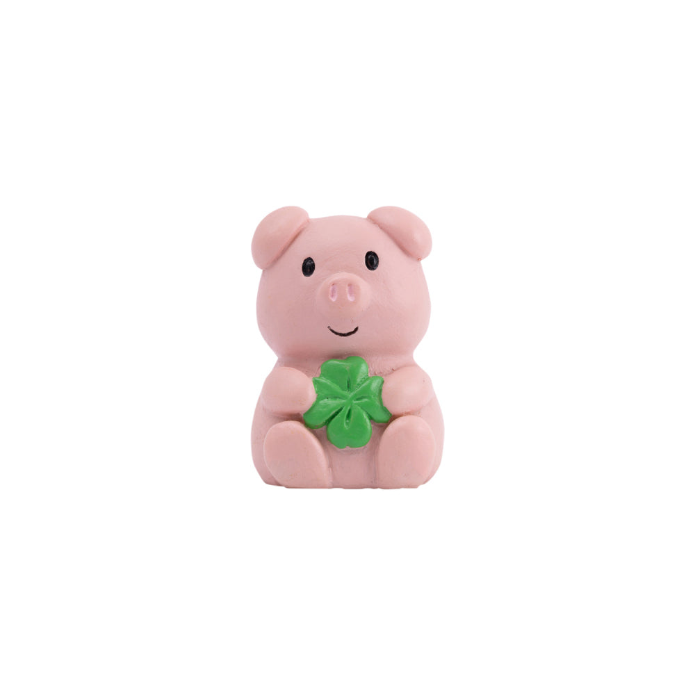 3PK Splosh Luck Pocket Promise Pig Poly Statue w/ Box 6cm