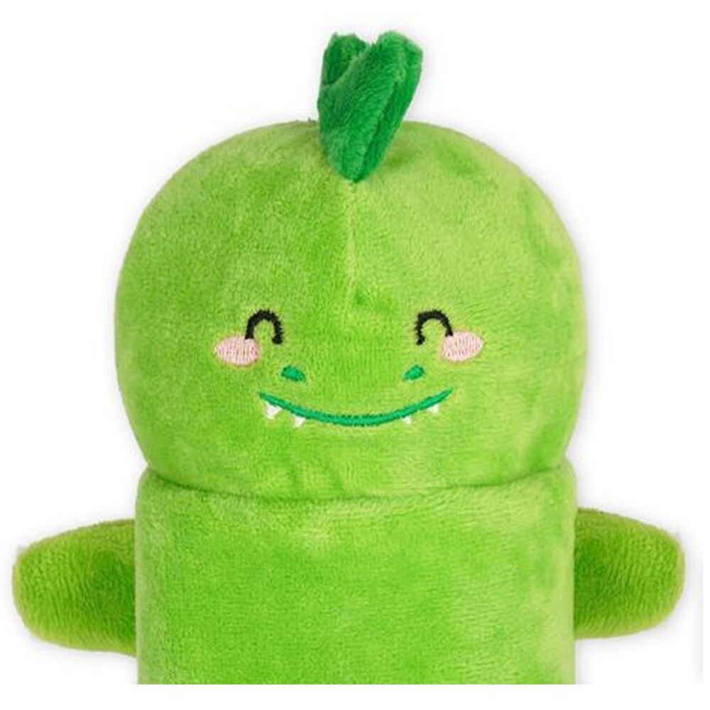 Legami Plush Pencil Case Dino Theme Super Soft w/Zip Kids Stationery 3y+