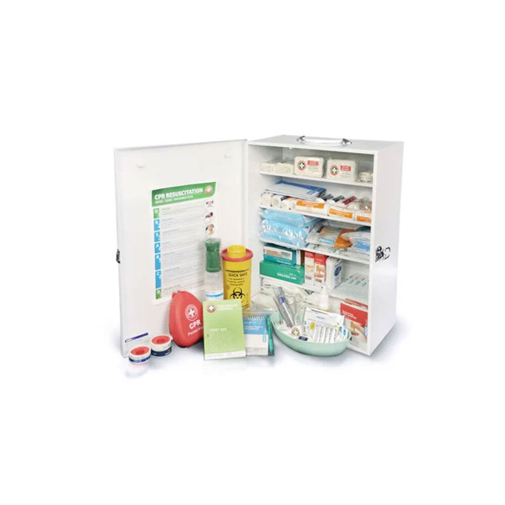 First Aid Kits Australia Construction First Aid Kit - High Risk, Metal, Wall-mount