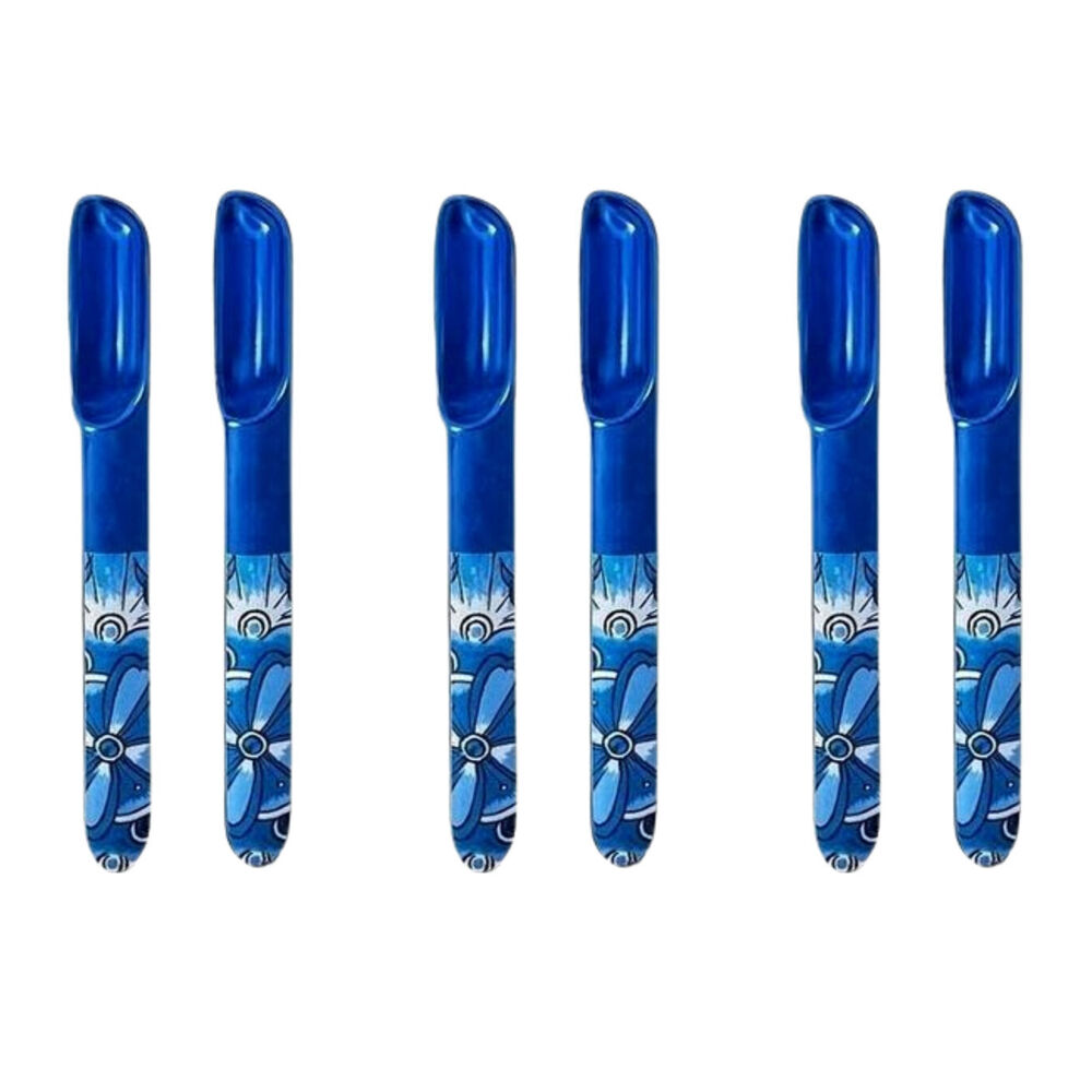 3x 2pc Prepara Melamine Tortilla Taco Serving Spoon Set 18cm Blue