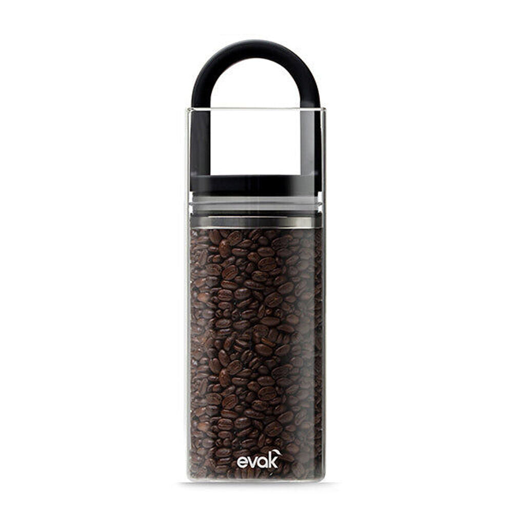 Prepara Evak 1.36L Mini Food Storage Container w/ Gloss Handle Large Black