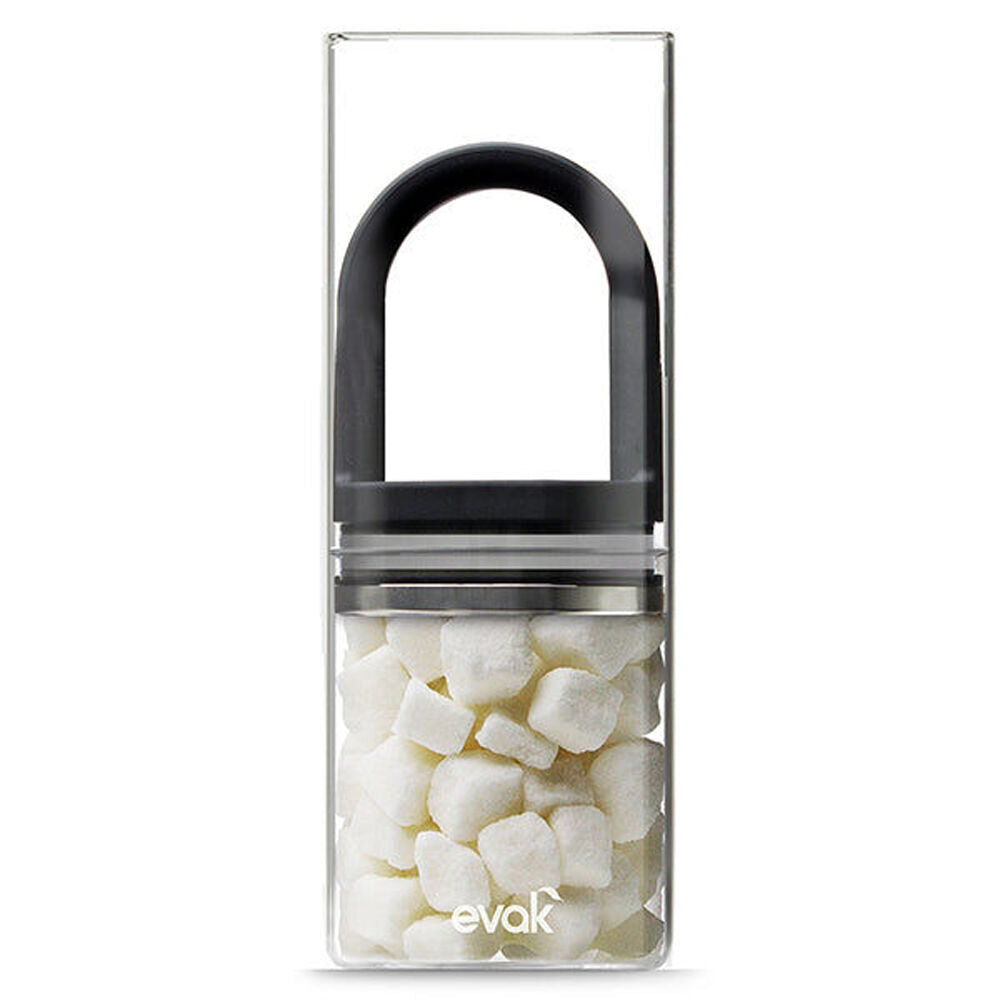 Prepara Evak 1.36L Mini Food Storage Container w/ Gloss Handle Large Black