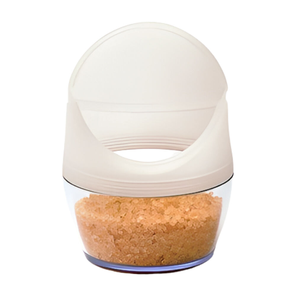 Prepara Zip Top Pop Savor Salt Pig Condiments Storage Container 13.5cm White
