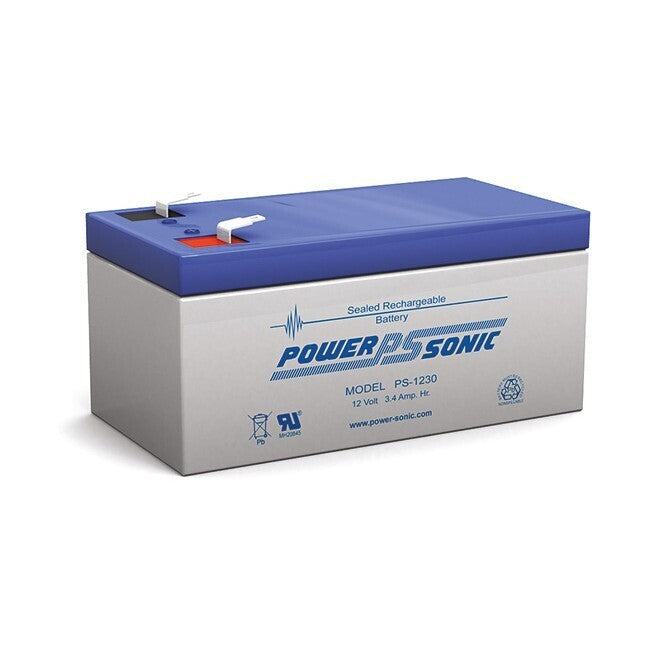 12V 3.4AMP SLA BATTERY