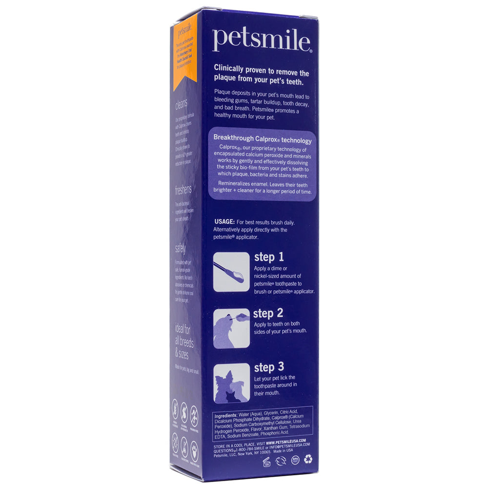 Petsmile 119g Professional Pet Toothpaste Say Cheese Flavour - Large