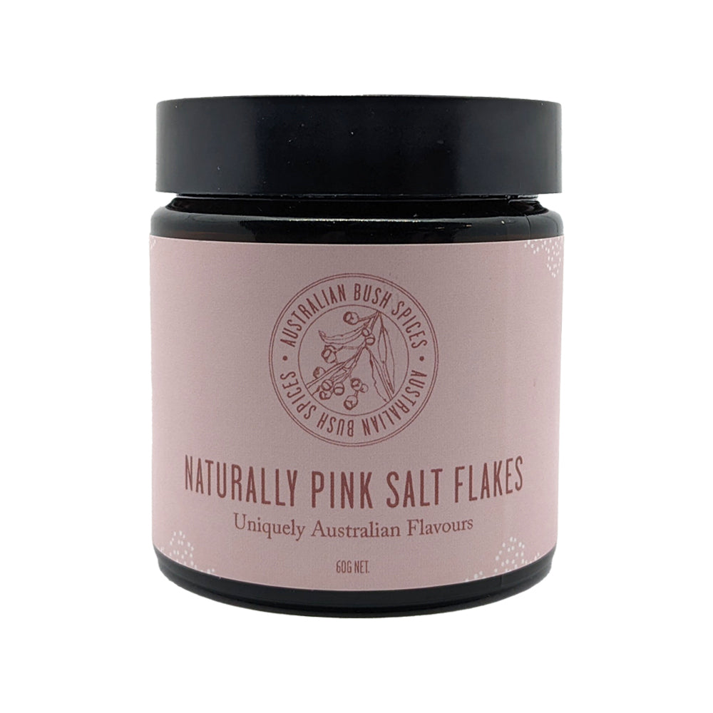 2PK Australian Bush Spices Pink Salt Flakes 60g