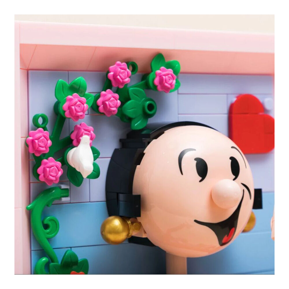 348pc Popeye Olive 3D Portrait Buildable 21cm Action Figure Set