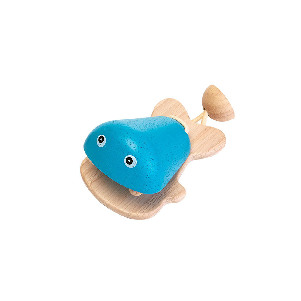 3pc PlanToys Fish Castanet Kids Wooden Musical Toy Combo Set 12m+