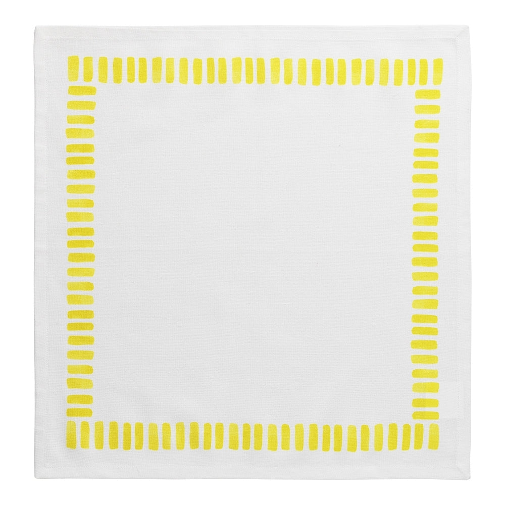 4pc Porto Riviera 45cm Cotton Napkin Table Cloth Square