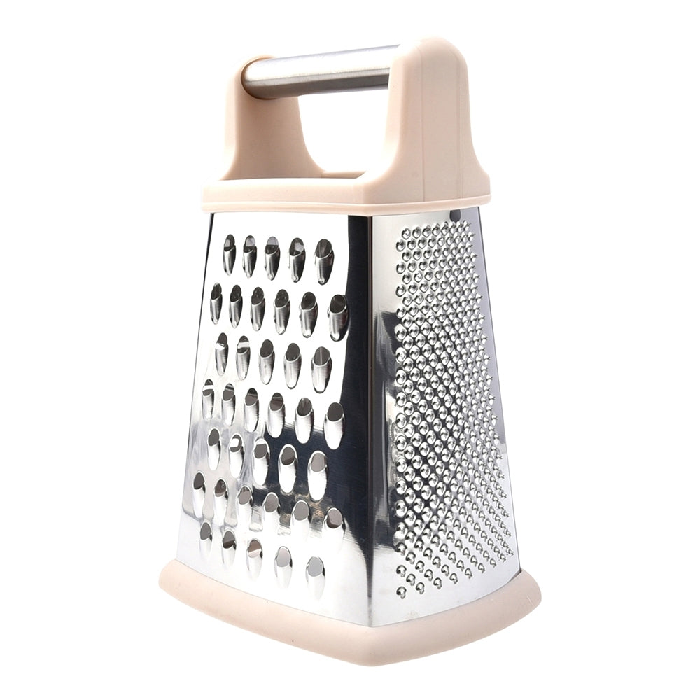 6PK Porto Zest Stainless Steel/Plastic 21cm 4 Sided Grater Kitchen Utensil