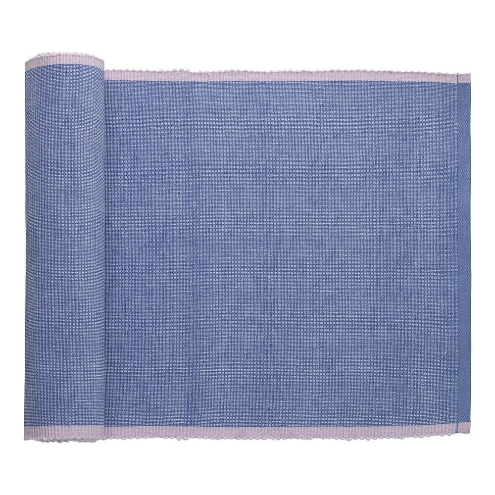 2PK Porto Lola Polycotton Ribbed Table Runner 33x180cm Lilac