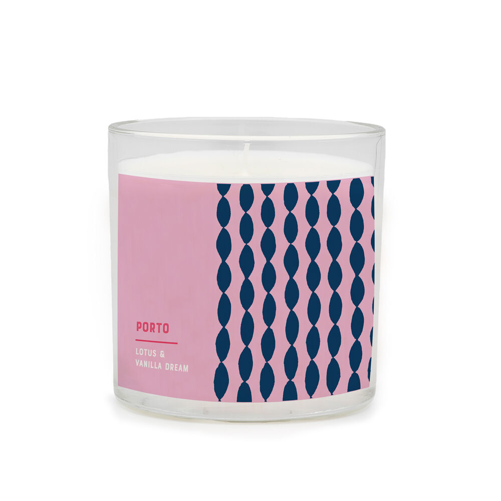 Porto Illumina 425g Scented Wax Candle Lotus & Vanilla Dream