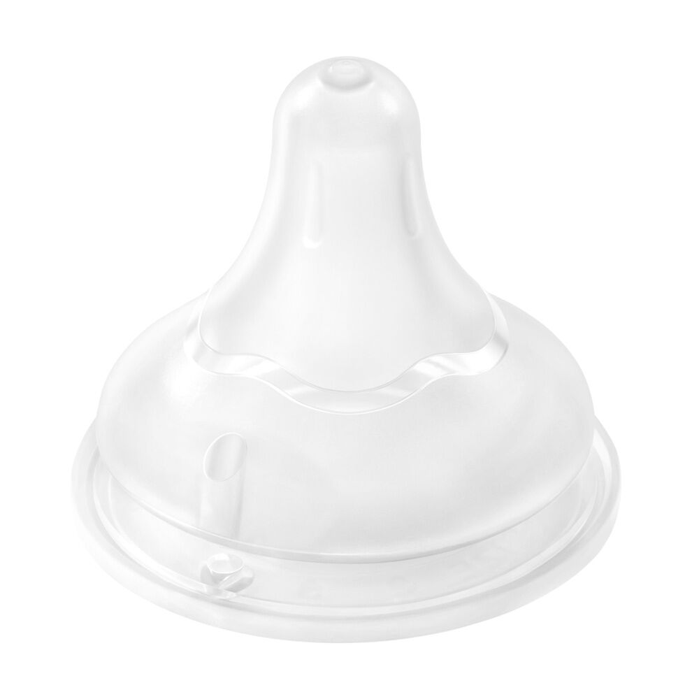 2pc Pigeon Softouch BPP Baby Bottle Teat S Anti-Colic Peristaltic Plus 1m+