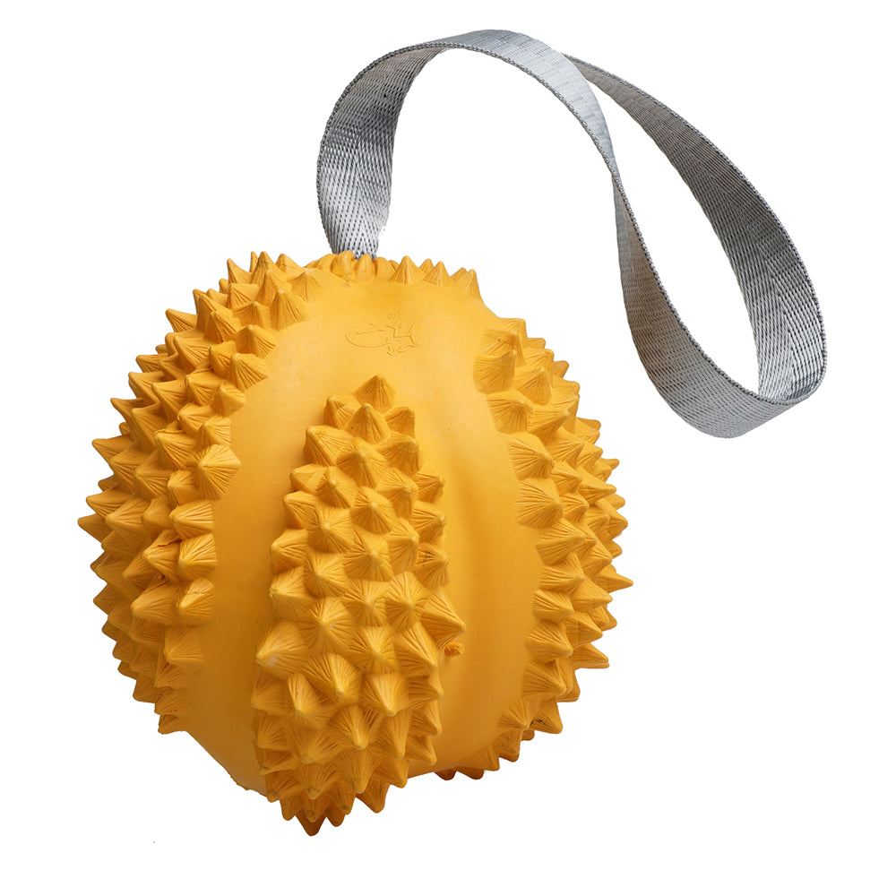 2PK Petopia Ultra Tough 5cm Rubber Durable Durian Dog Toy Mini - Assorted
