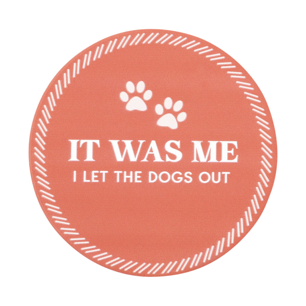 8PK Splosh Pet Lovers It Was Me Ceramic Coaster 10.5cm