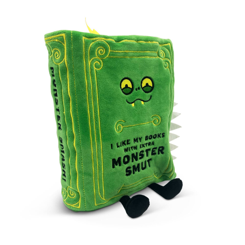 Punchkins Monster Book Plush Soft Cuddle Toy 17.8cm - Green 6y+