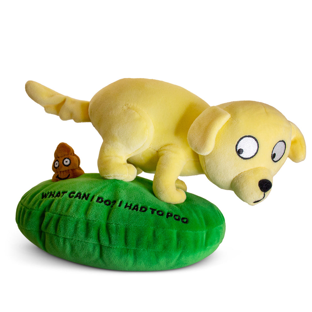 Punchkins Had to Poo 20cm Labrador Plush Stuffed Toy