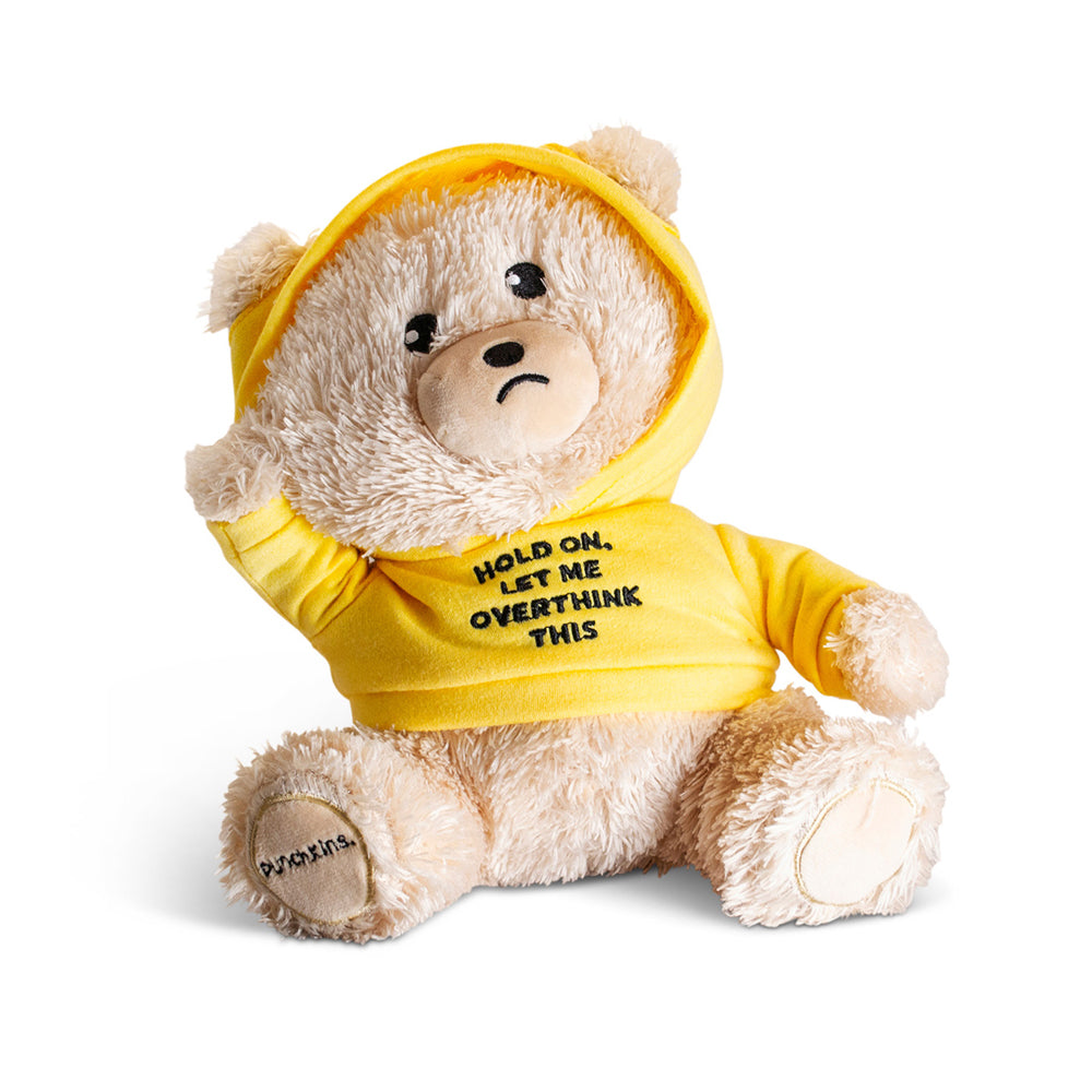 Punchkins Overthinking 16cm Teddy Bear Stuffed Plush Toy