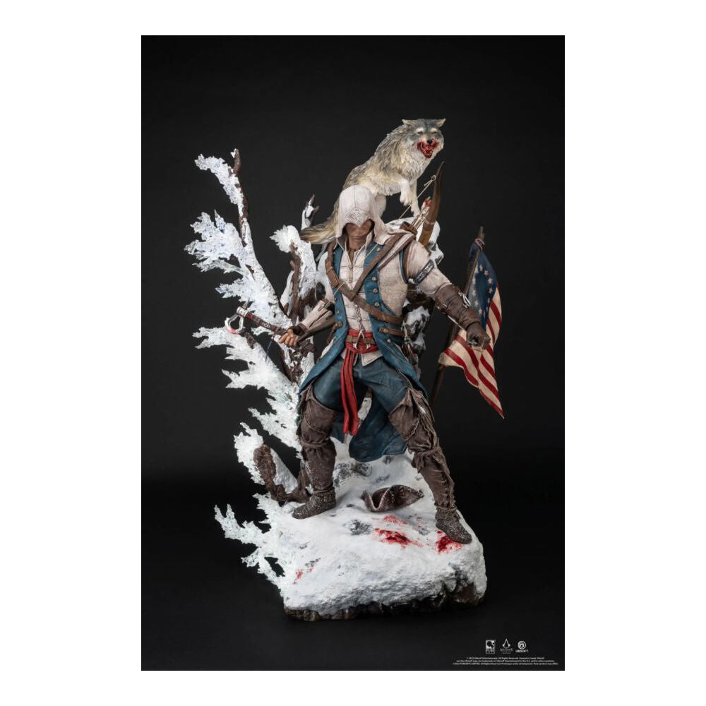 Assassins Creed Animus Connor 1:4 Statue LED Collectible Figure