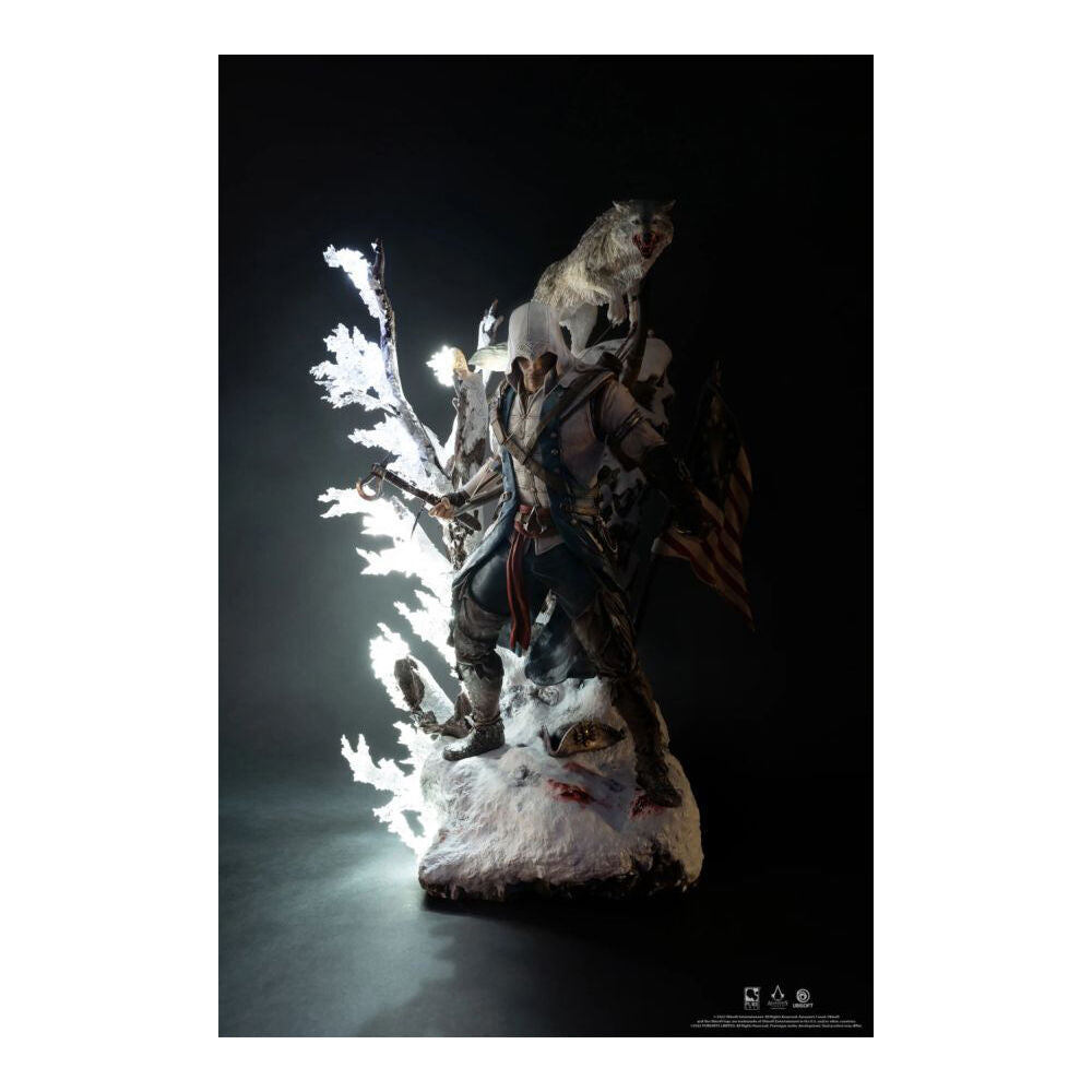 Assassins Creed Animus Connor 1:4 Statue LED Collectible Figure