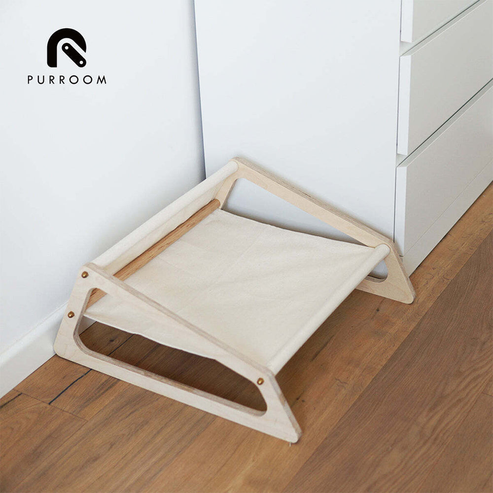 Purroom 53cm Cotton Pet Dog/Cat Bed Hammock - Canvas