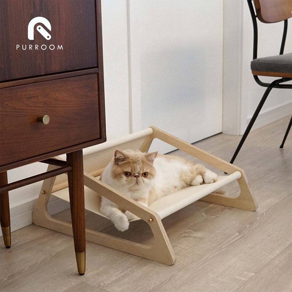 Purroom 53cm Cotton Pet Dog/Cat Bed Hammock - Canvas