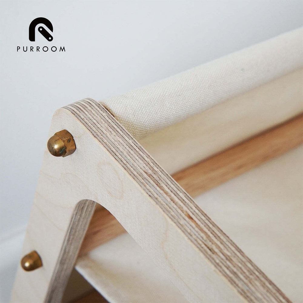 Purroom 53cm Cotton Pet Dog/Cat Bed Hammock - Canvas