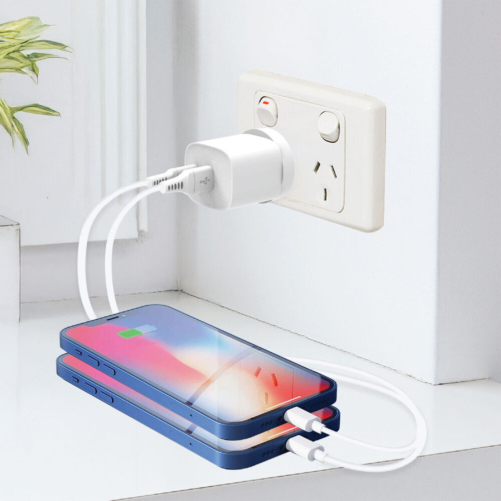 Laser 30W USB-C & A Dual Port Wall Fast Charger AU/NZ Plug Portable Lightweight