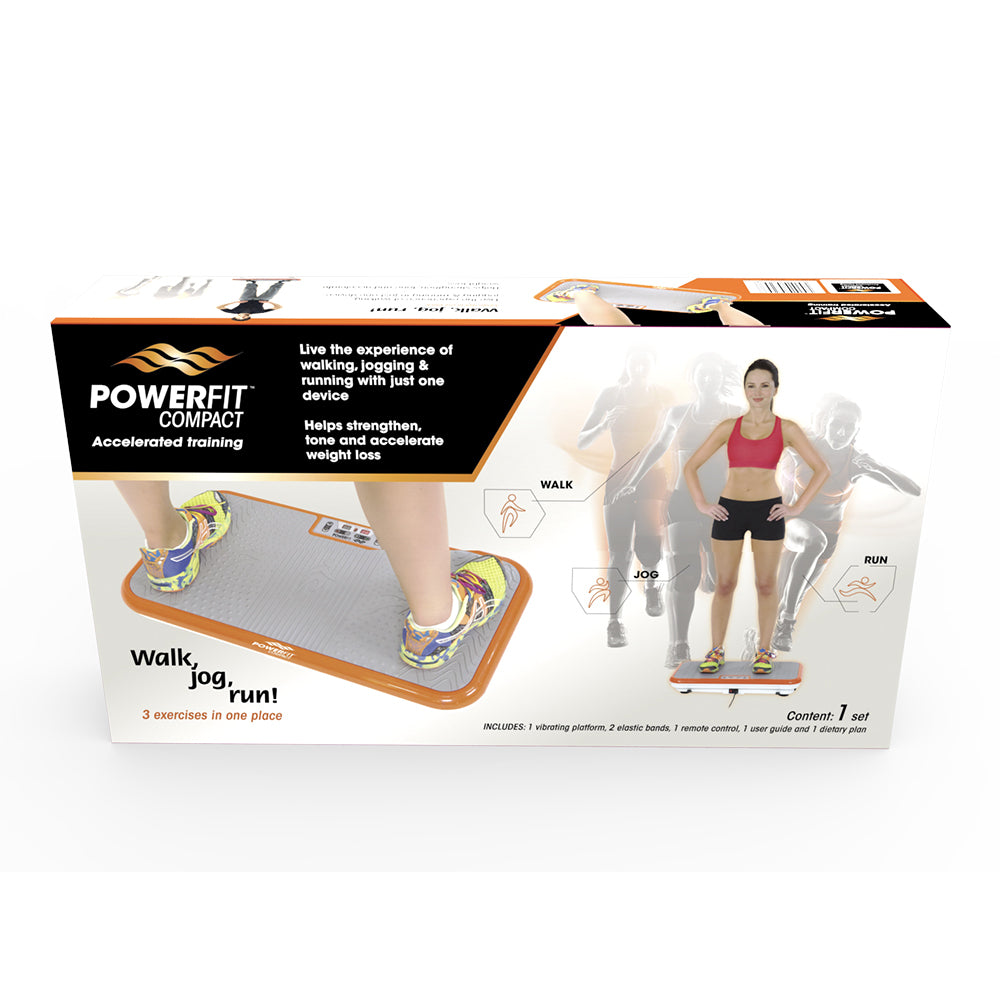 Powerfit Compact Accelerated Vibrating Training Board Mat