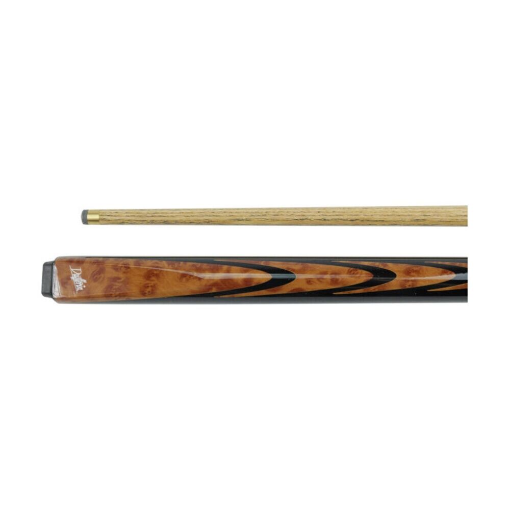 Dufferin S302 2-Piece Cue Brown 9mm Elkmaster Tip 57 inch Billiards/Pool