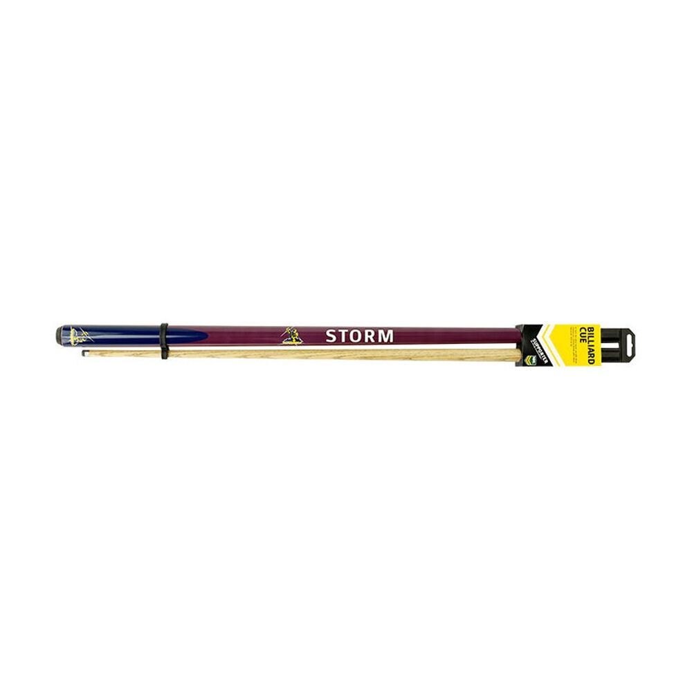 NRL 2-Piece Cue Storm Ash Shaft 10mm Elkmaster Tip 57 inch Billiards/Pool