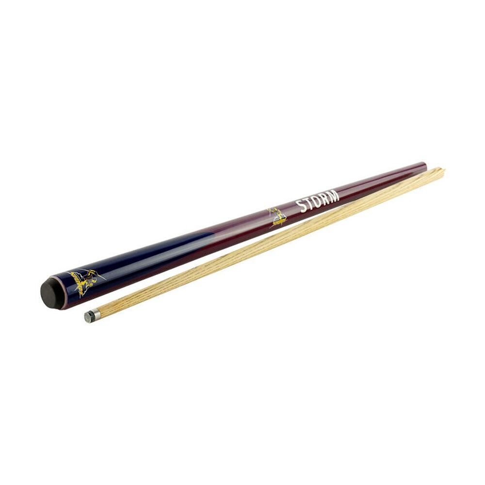 NRL 2-Piece Cue Storm Ash Shaft 10mm Elkmaster Tip 57 inch Billiards/Pool