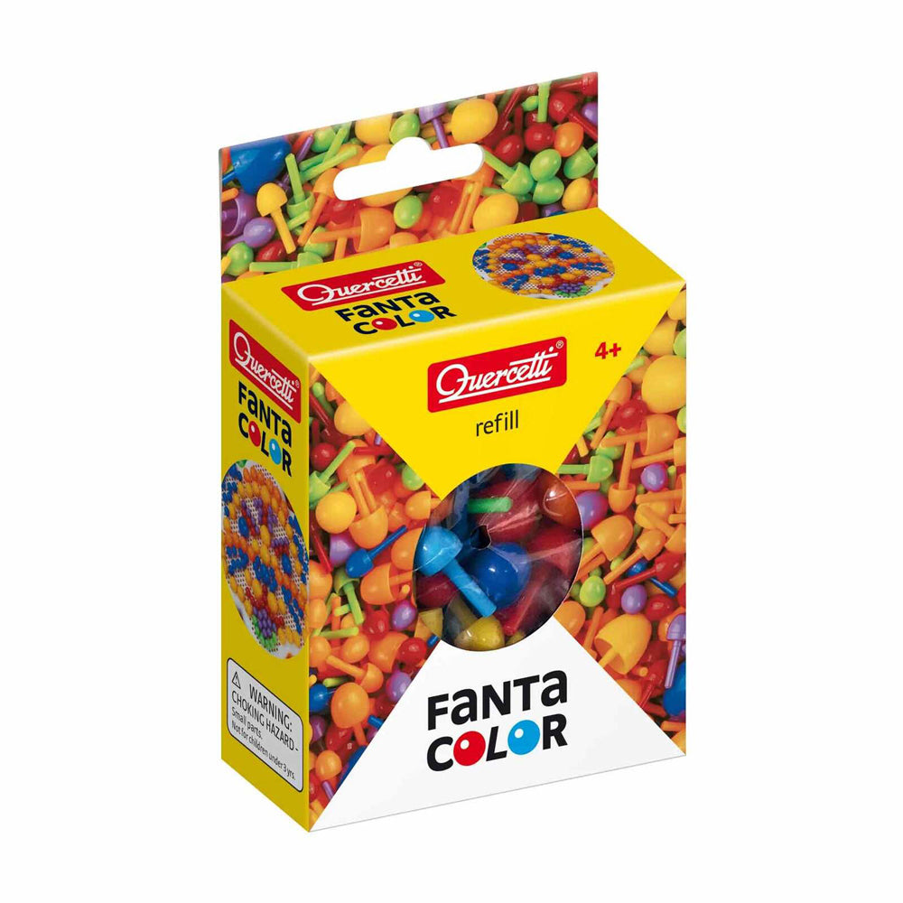2PK Quercetti Fanta Color 145 Pegs Pixel Refill Mix 4y+