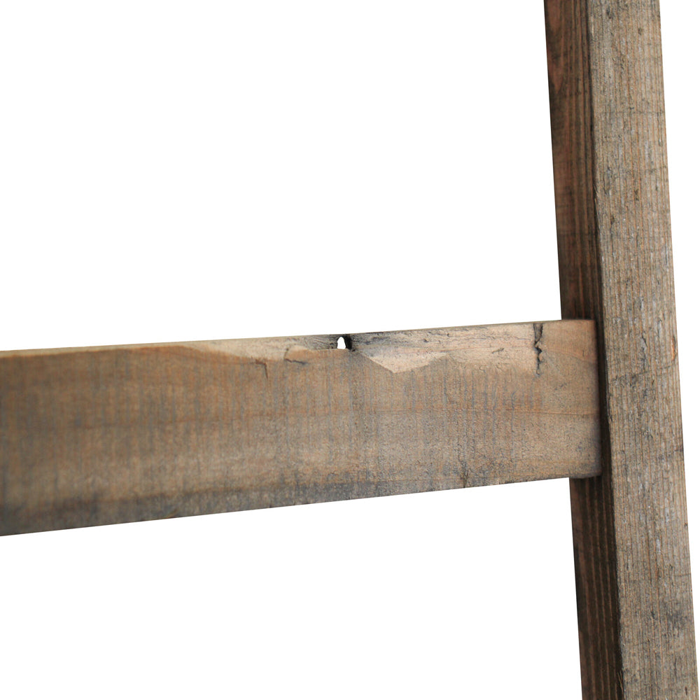 LVD Wood 100cm Rustic Ladder Home/Garden Decor Large - Brown