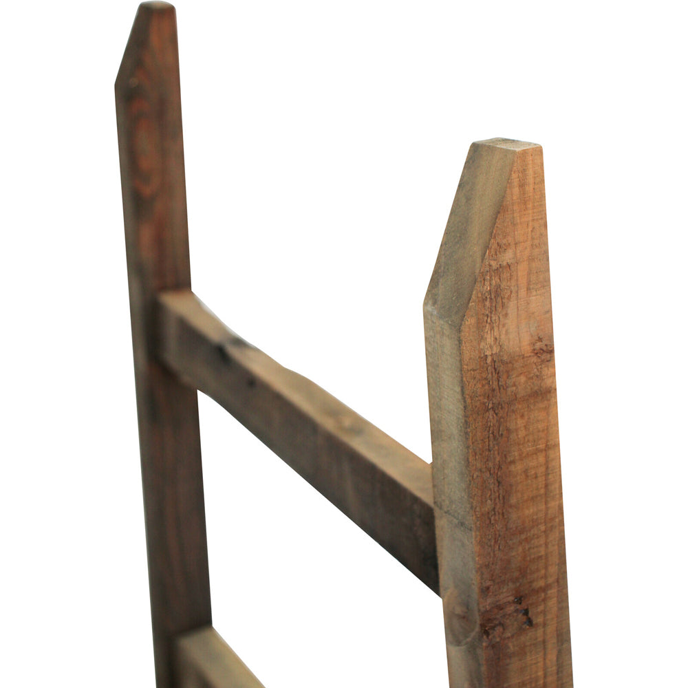 LVD Wood 100cm Rustic Ladder Home/Garden Decor Large - Brown