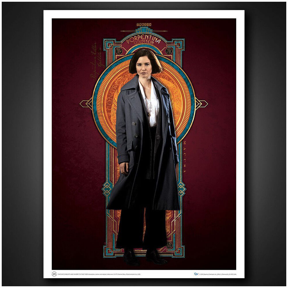 3pc Fantastic Beasts & Where To Find Them Wall Art Print 58cm