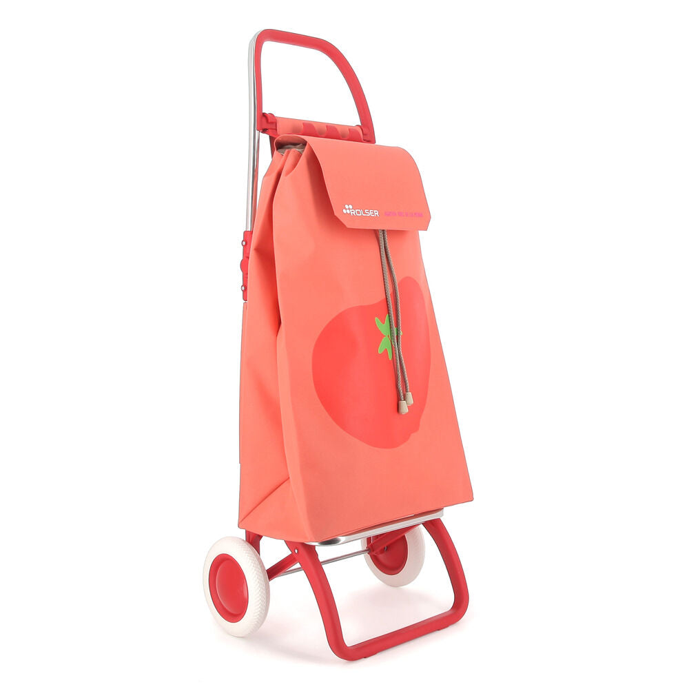 Rolser Serrella Agatha Ruiz de la Prada 2 Wheel Foldable Shopping Trolley Coral