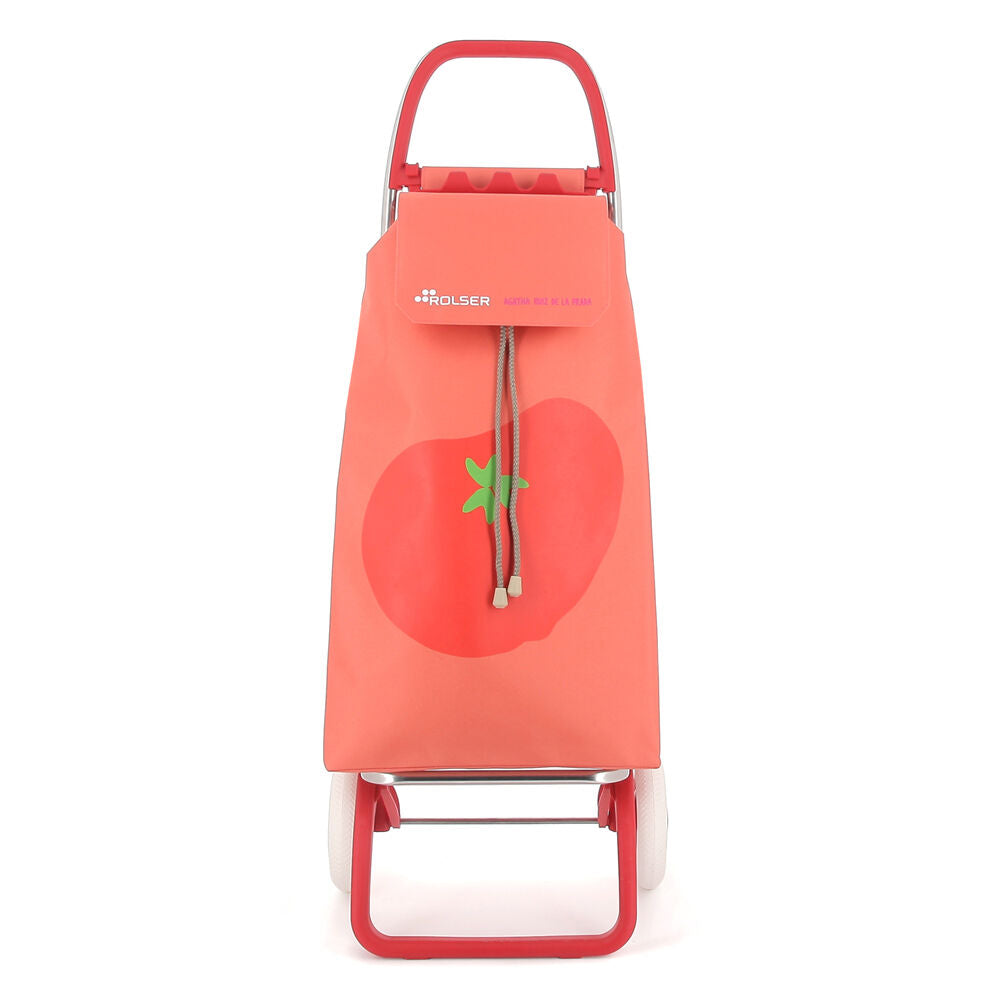 Rolser Serrella Agatha Ruiz de la Prada 2 Wheel Foldable Shopping Trolley Coral