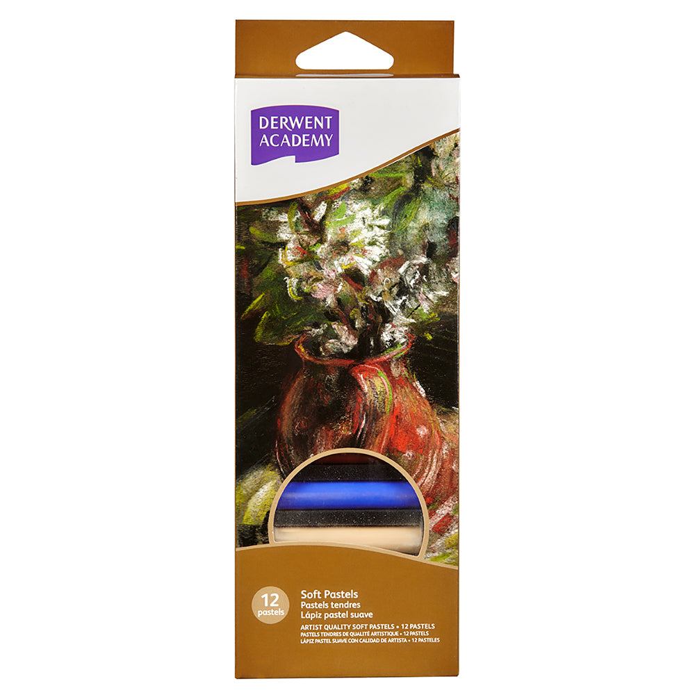 Derwent Academy Soft Pastels Assorted 12PK
