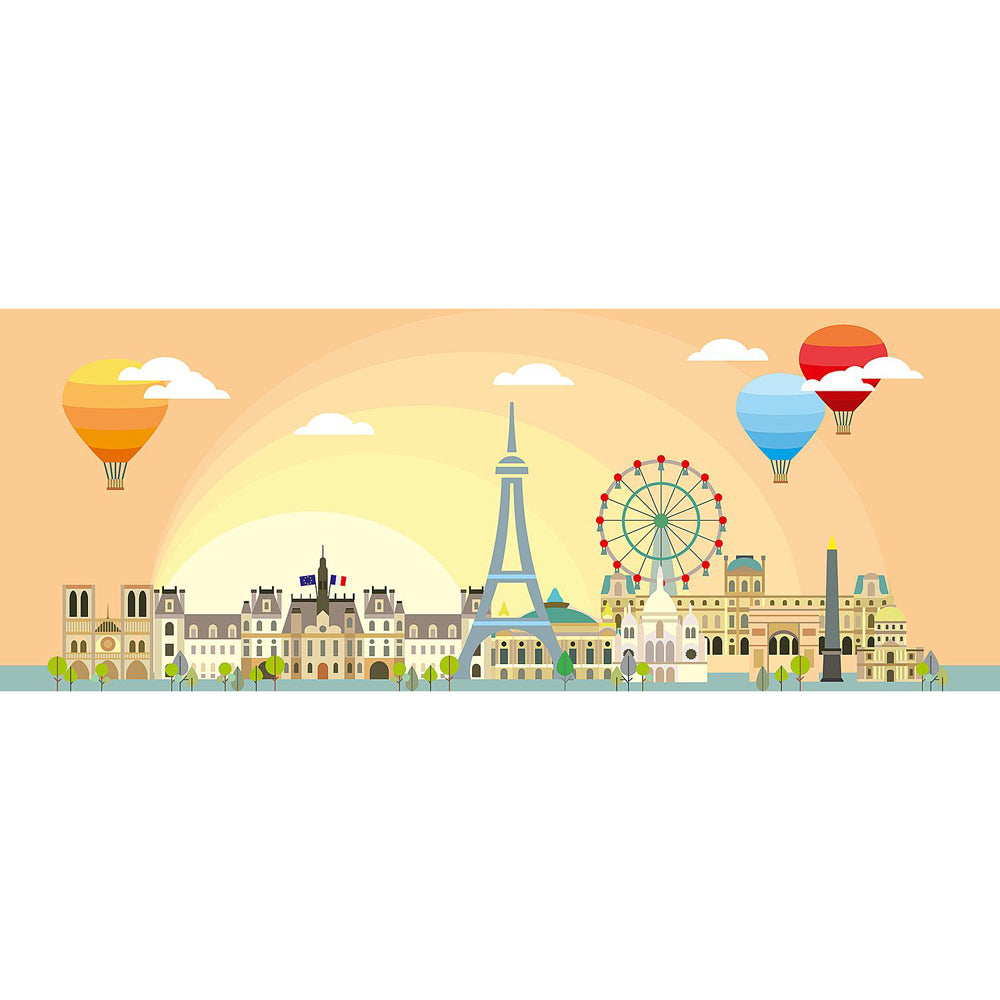 1000pc Ravensburger A Day In Paris Jigsaw Puzzle Set Adults