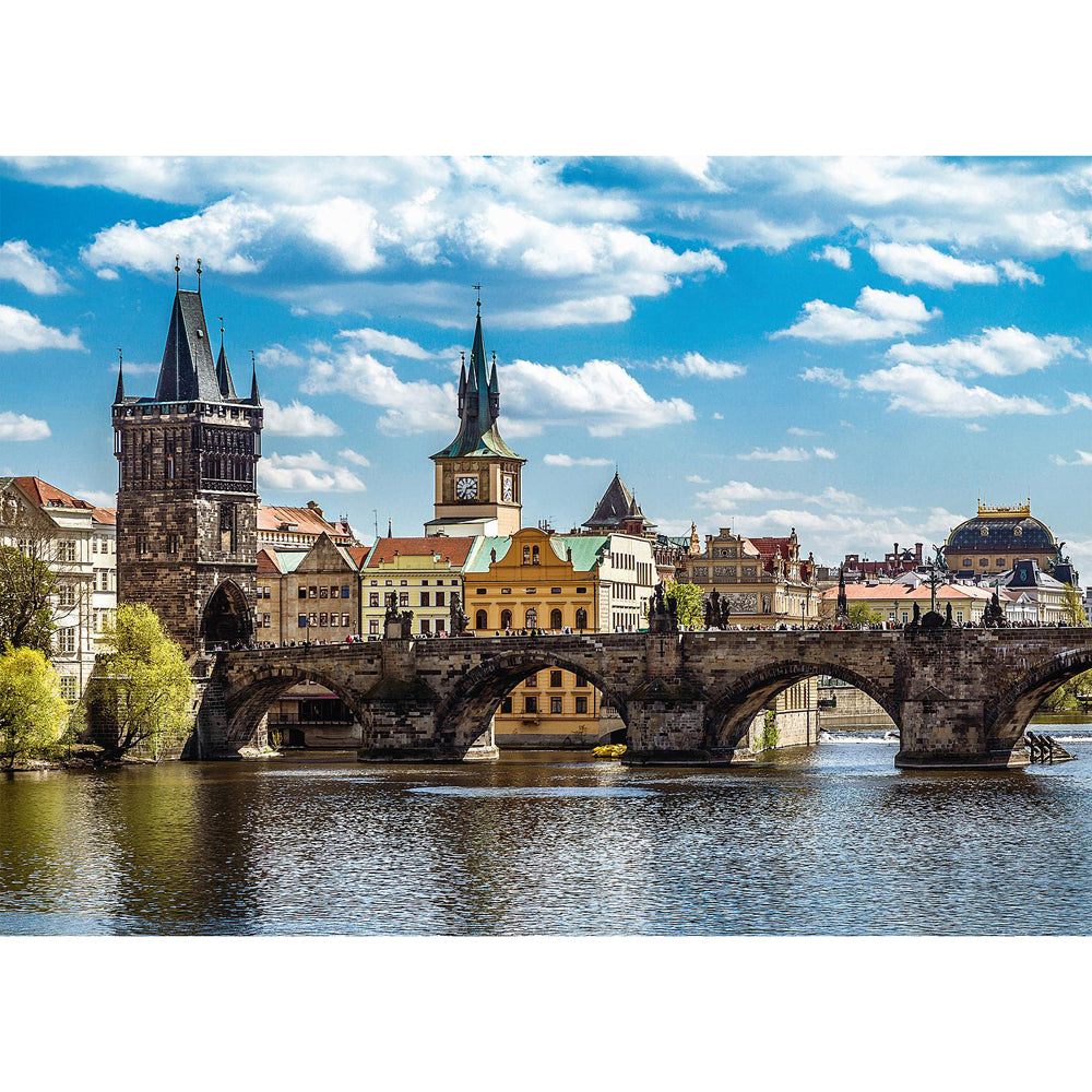 1000pc Ravensburger Prague the Charles Bridge Jigsaw Puzzle