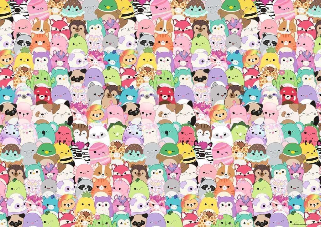 1000pc Ravensburger Squish Squad Jigsaw Puzzle Set Adults