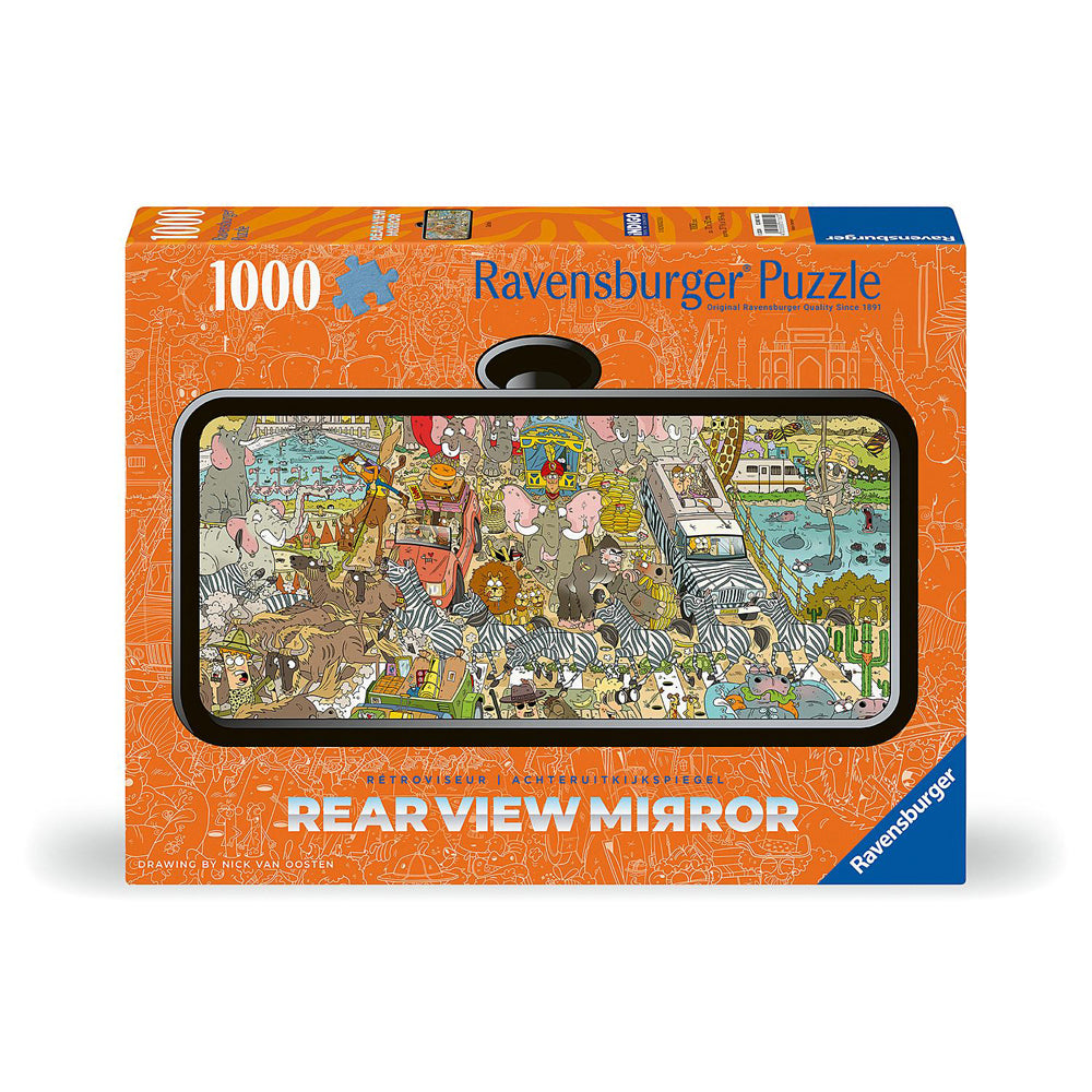 1000pc Ravensburger Safari Animals Family Jigsaw Puzzle