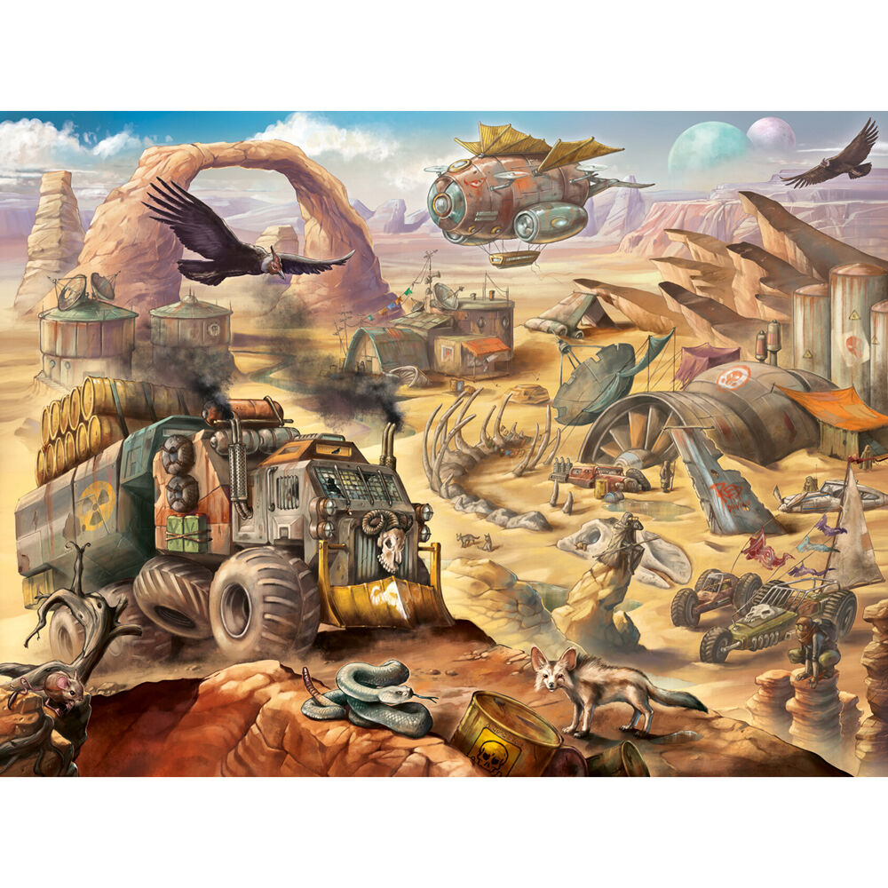 1500pc Ravensburger WT Mad Max Jigsaw Puzzle 80x60cm 14y+