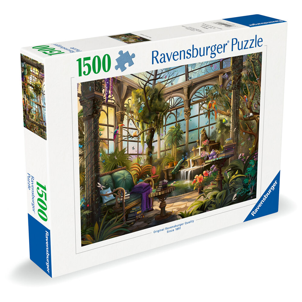 1500pc Ravensburger WT Rose Khan Jigsaw Puzzle 14y+