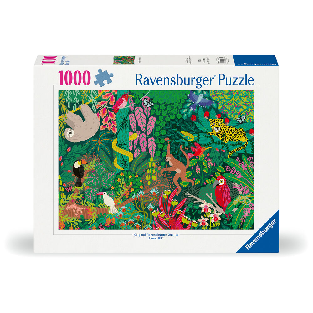 1000pc Ravensburger AT Magical Rain Forrest Jigsaw Puzzle 70x50cm 14y+