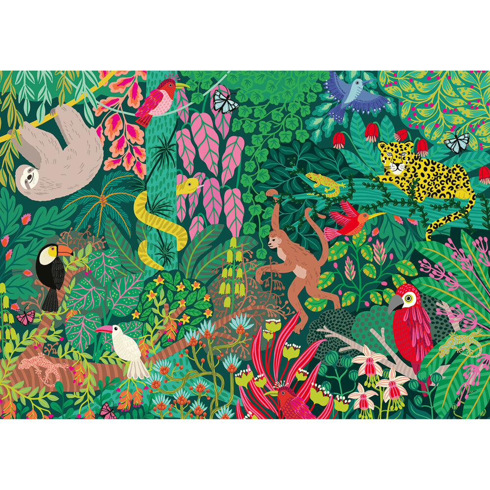 1000pc Ravensburger AT Magical Rain Forrest Jigsaw Puzzle 70x50cm 14y+